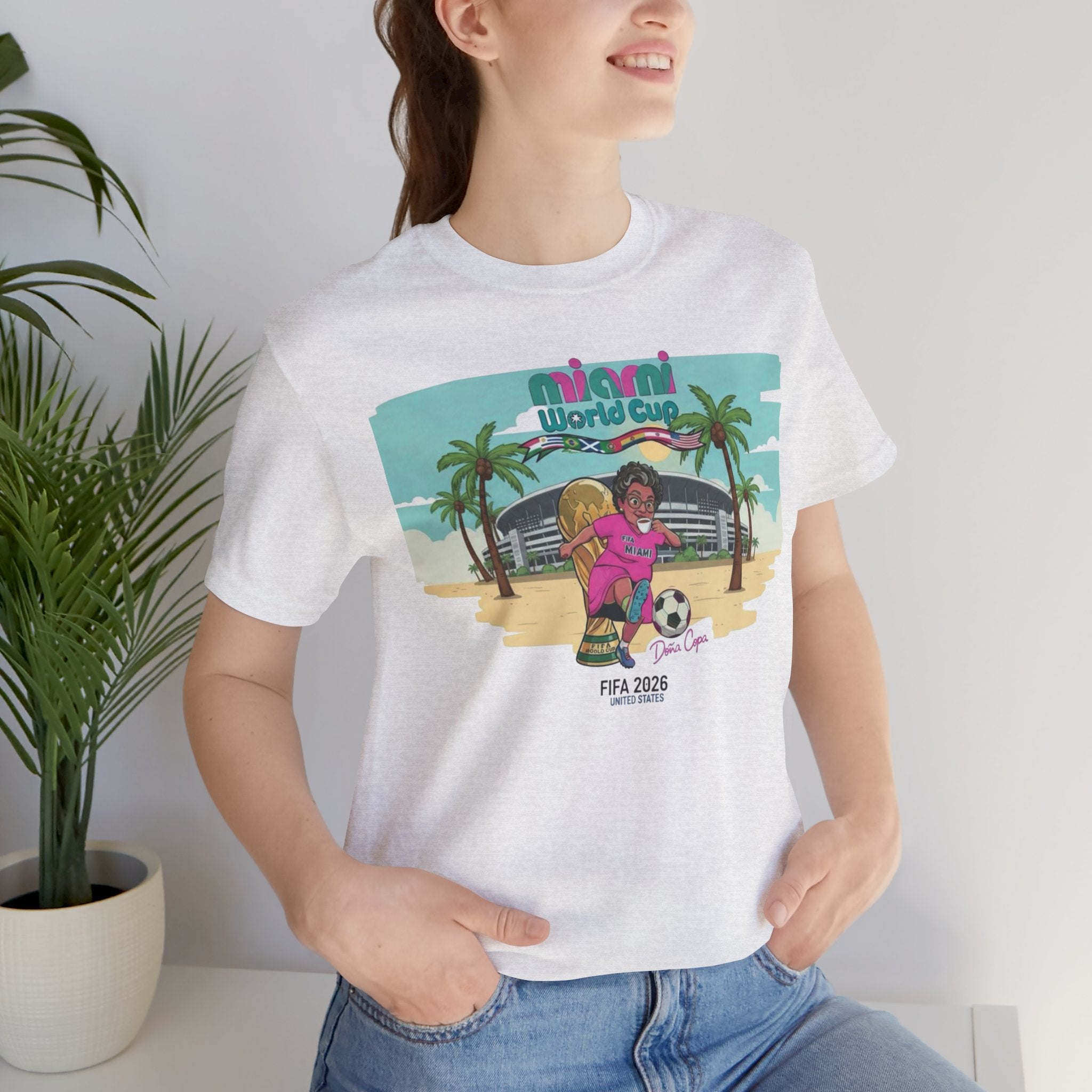 Miami World Cup 2026 Doña Copa Graphic Tee