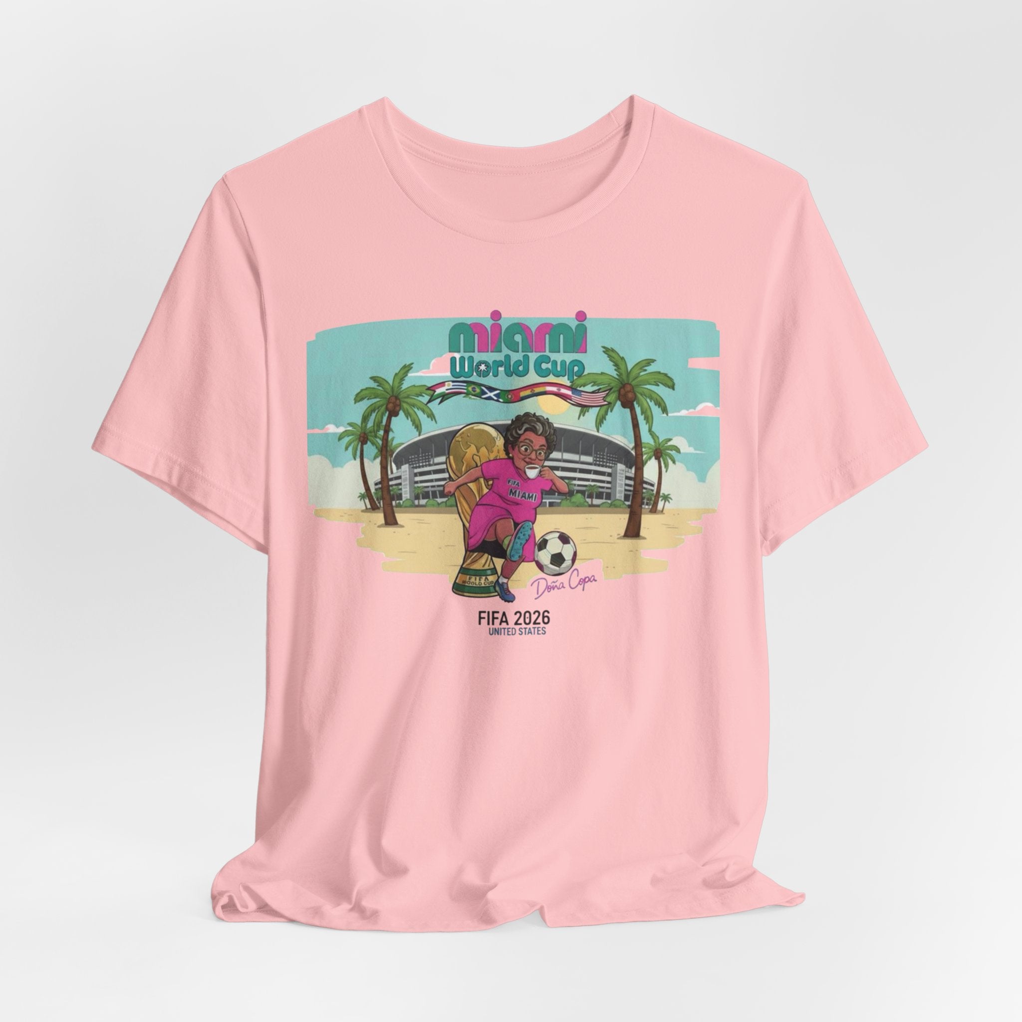Miami World Cup 2026 Doña Copa Graphic Tee